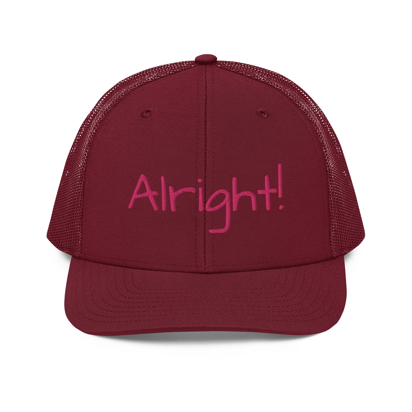 "Alright!" Hat!