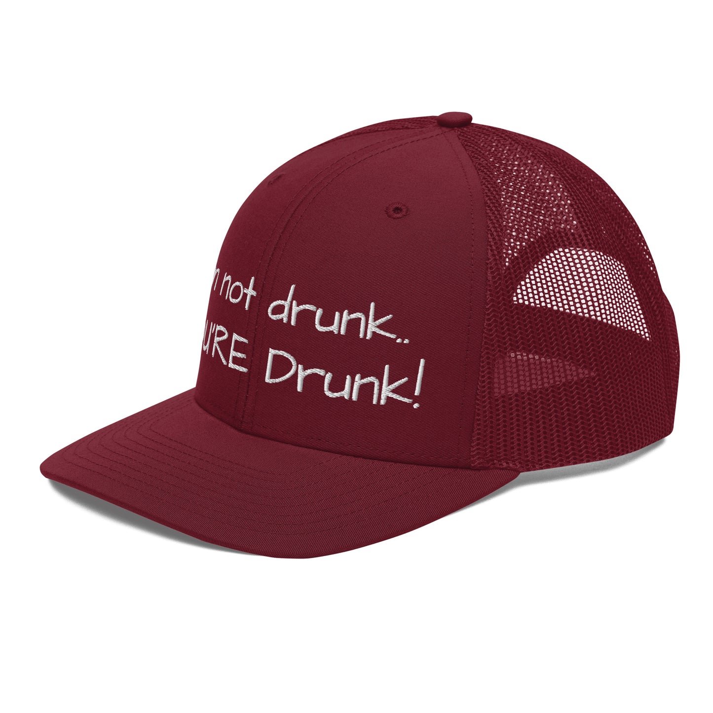 I'm not drunk.. YOU'RE Drunk! Hat