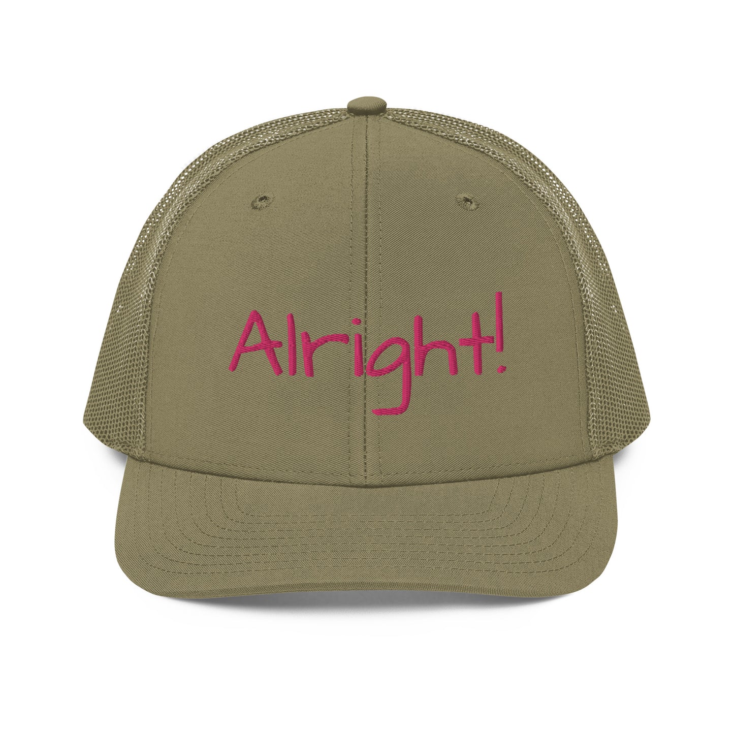 "Alright!" Hat!