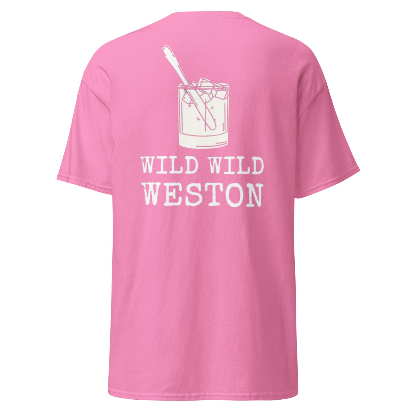 Front and back Wild Wild Weston T-shirt!