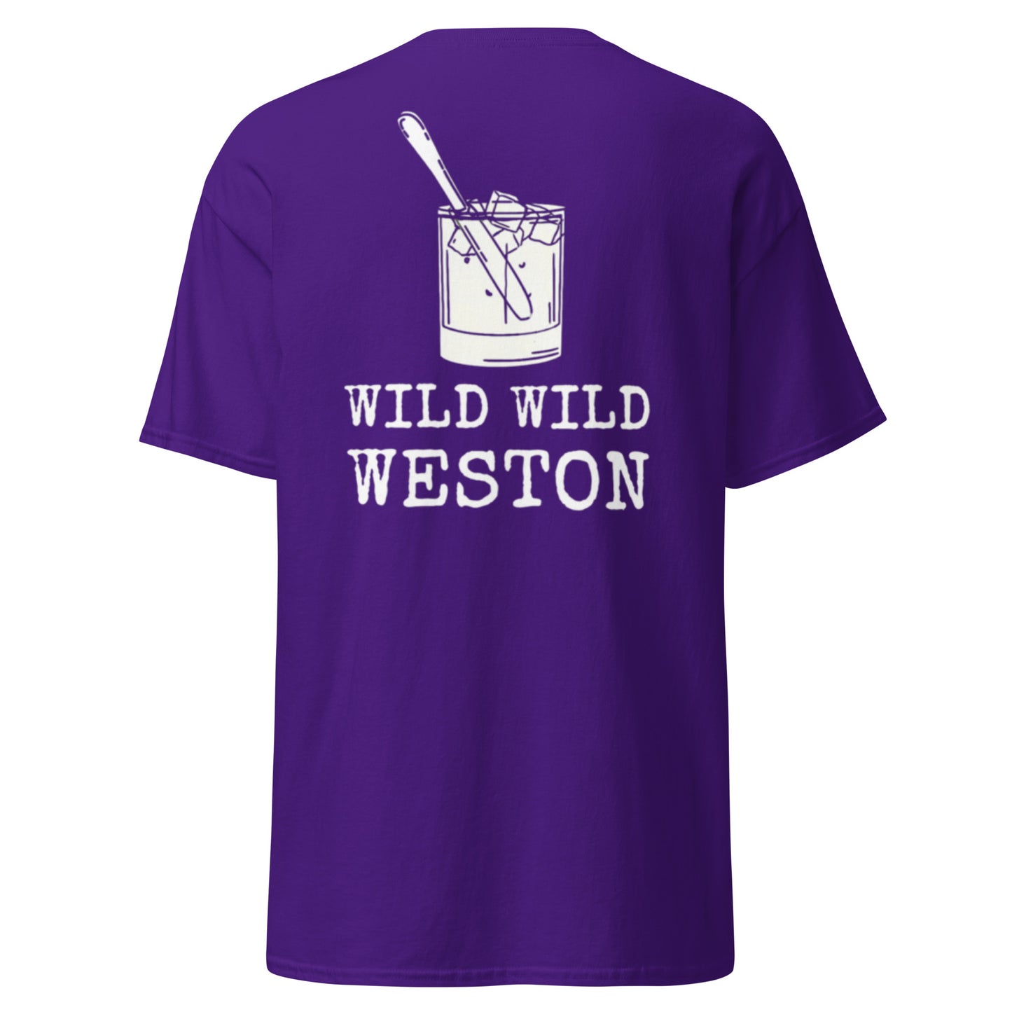 Front and back Wild Wild Weston T-shirt!