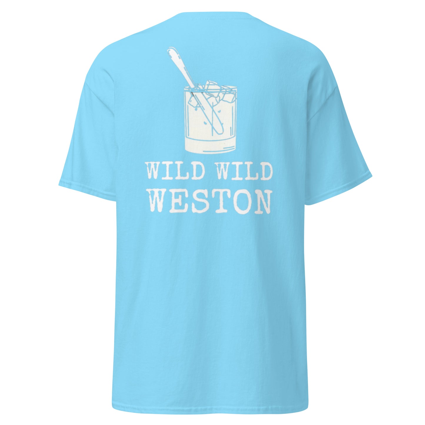 Front and back Wild Wild Weston T-shirt!