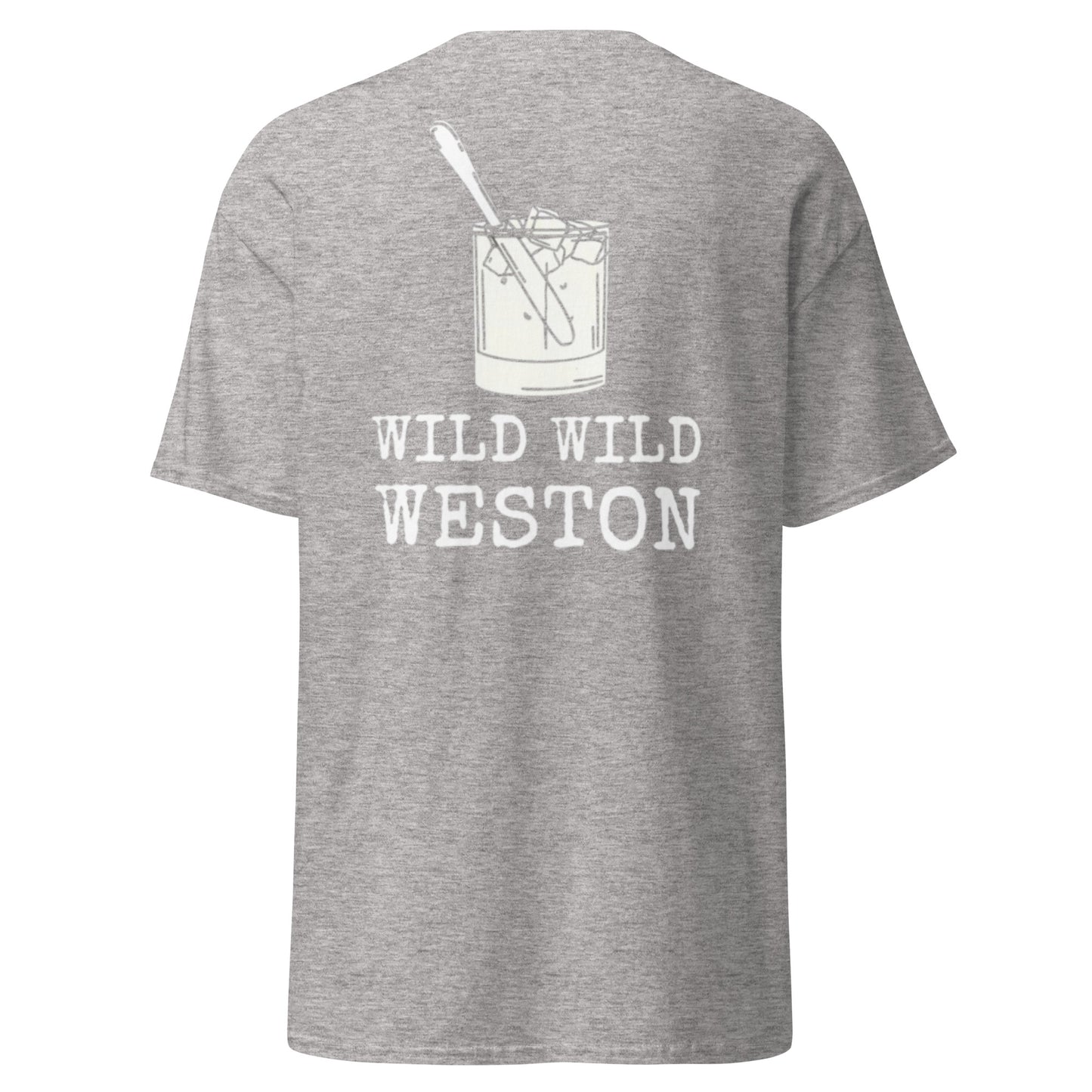 Front and back Wild Wild Weston T-shirt!